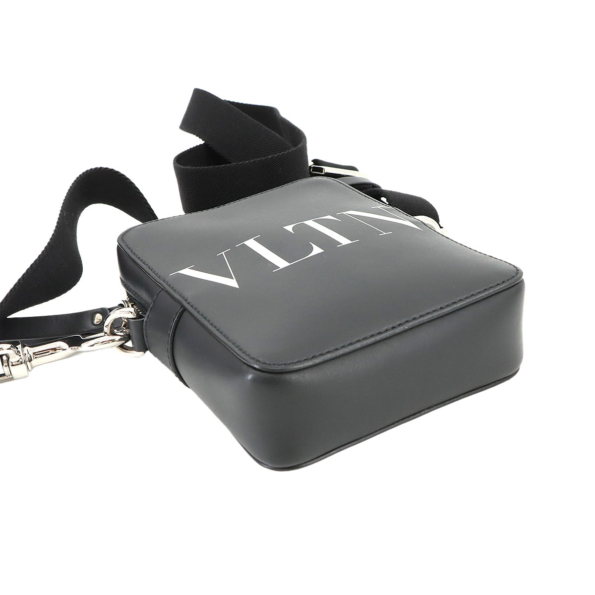 VLTN Logo Small Cross body Shoulder Bag Leather