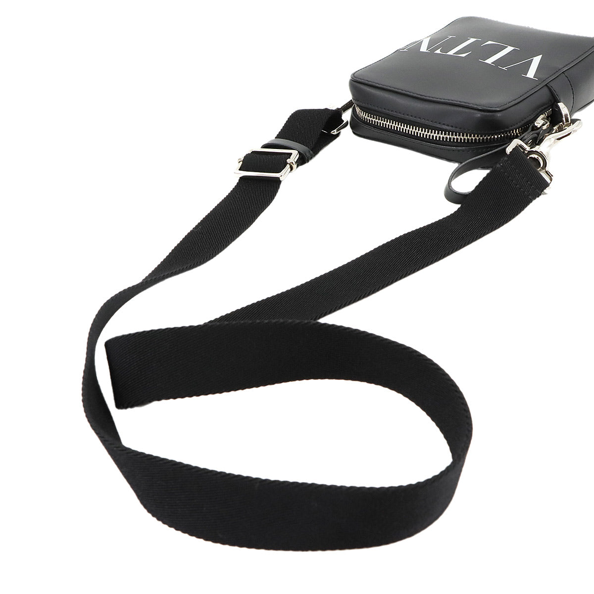 VLTN Logo Small Cross body Shoulder Bag Leather