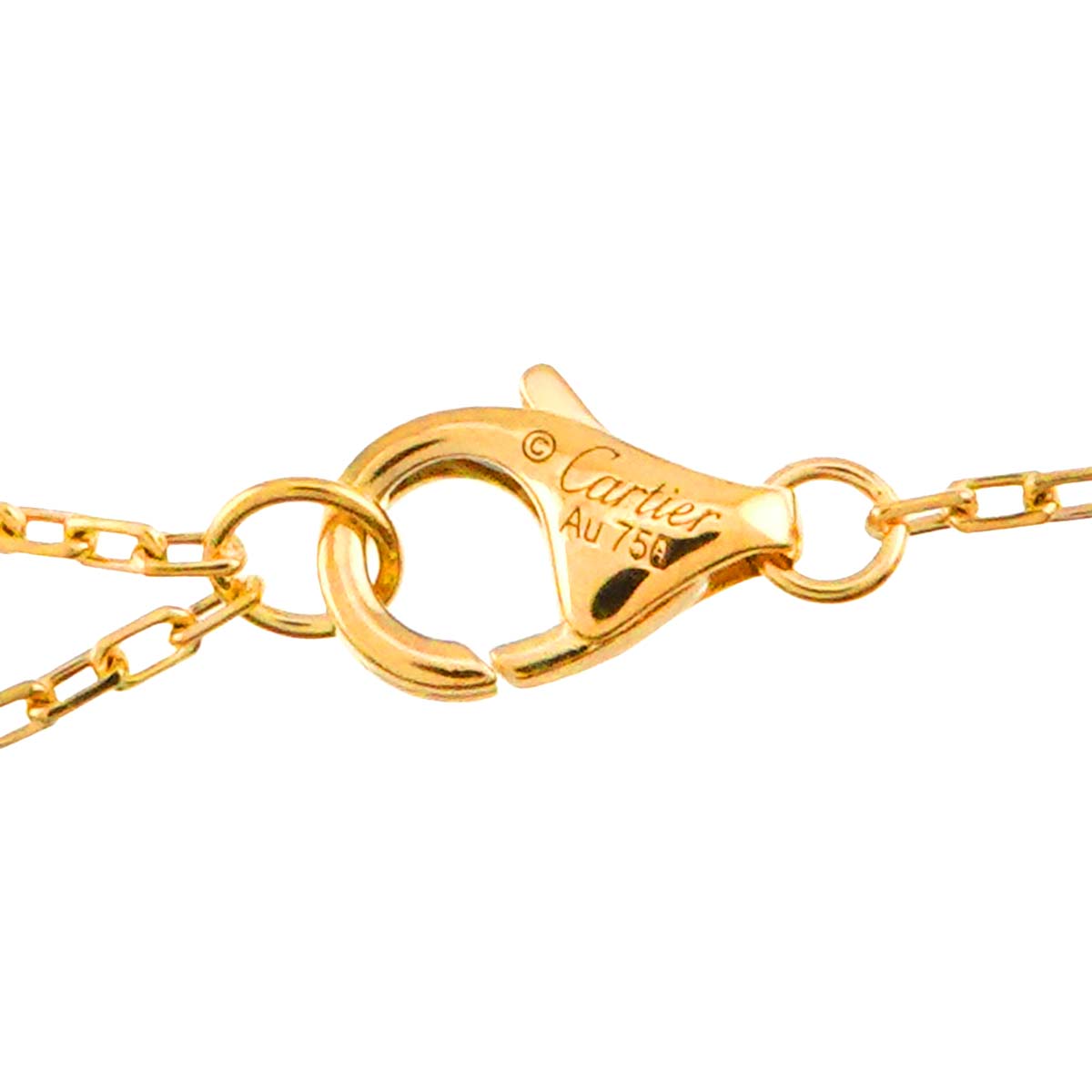 Juste Un Clou Diamond Necklace 18K Yellow Gold 750