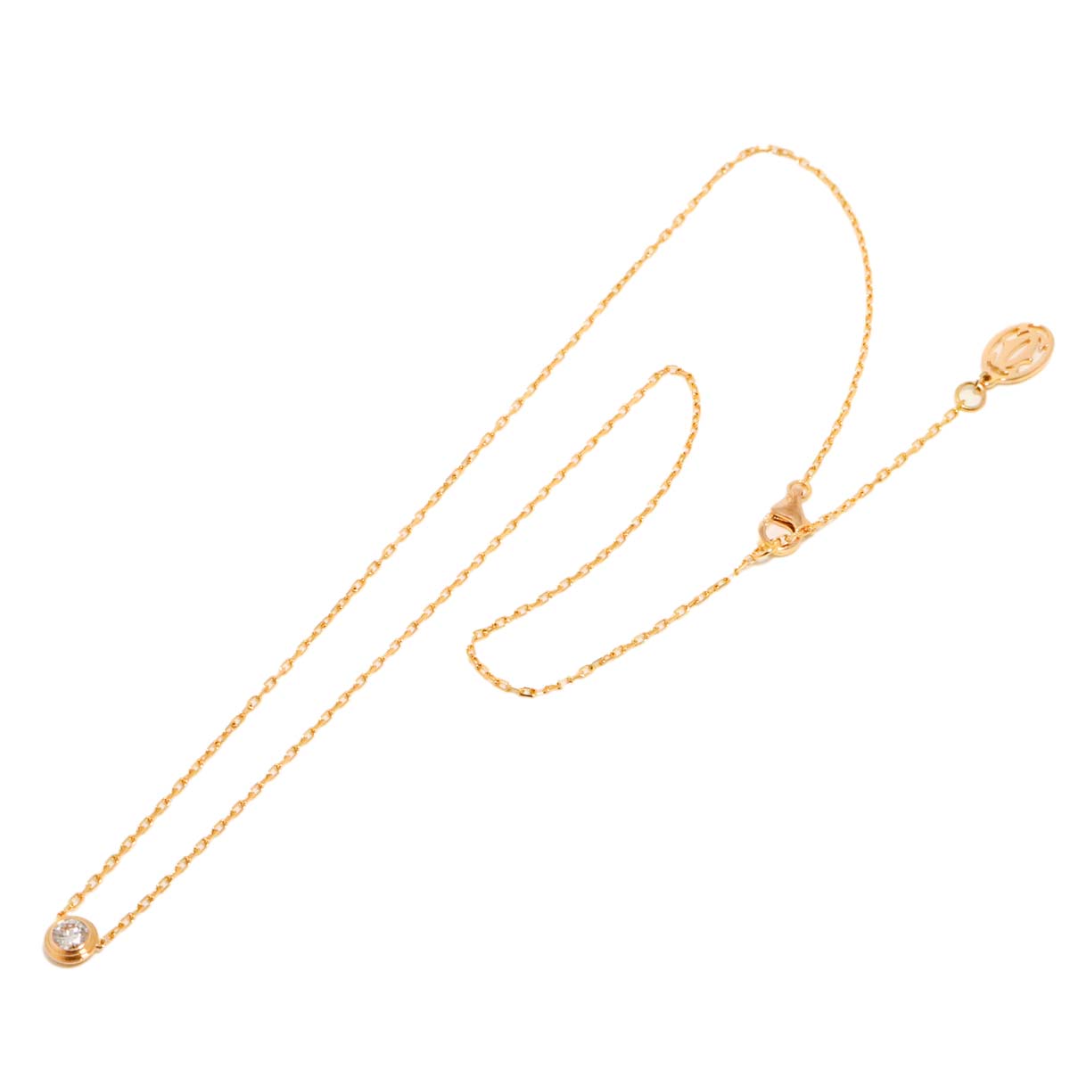 d'Amour Diamond Necklace LM 18K Pink Gold 750