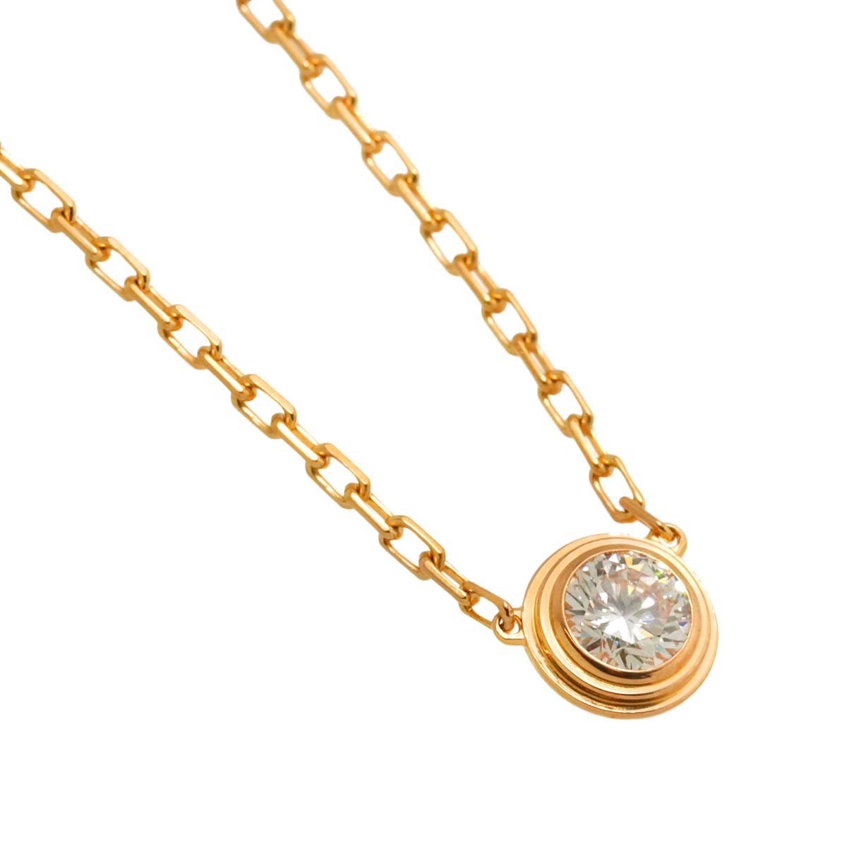 d'Amour Diamond Necklace LM 18K Pink Gold 750