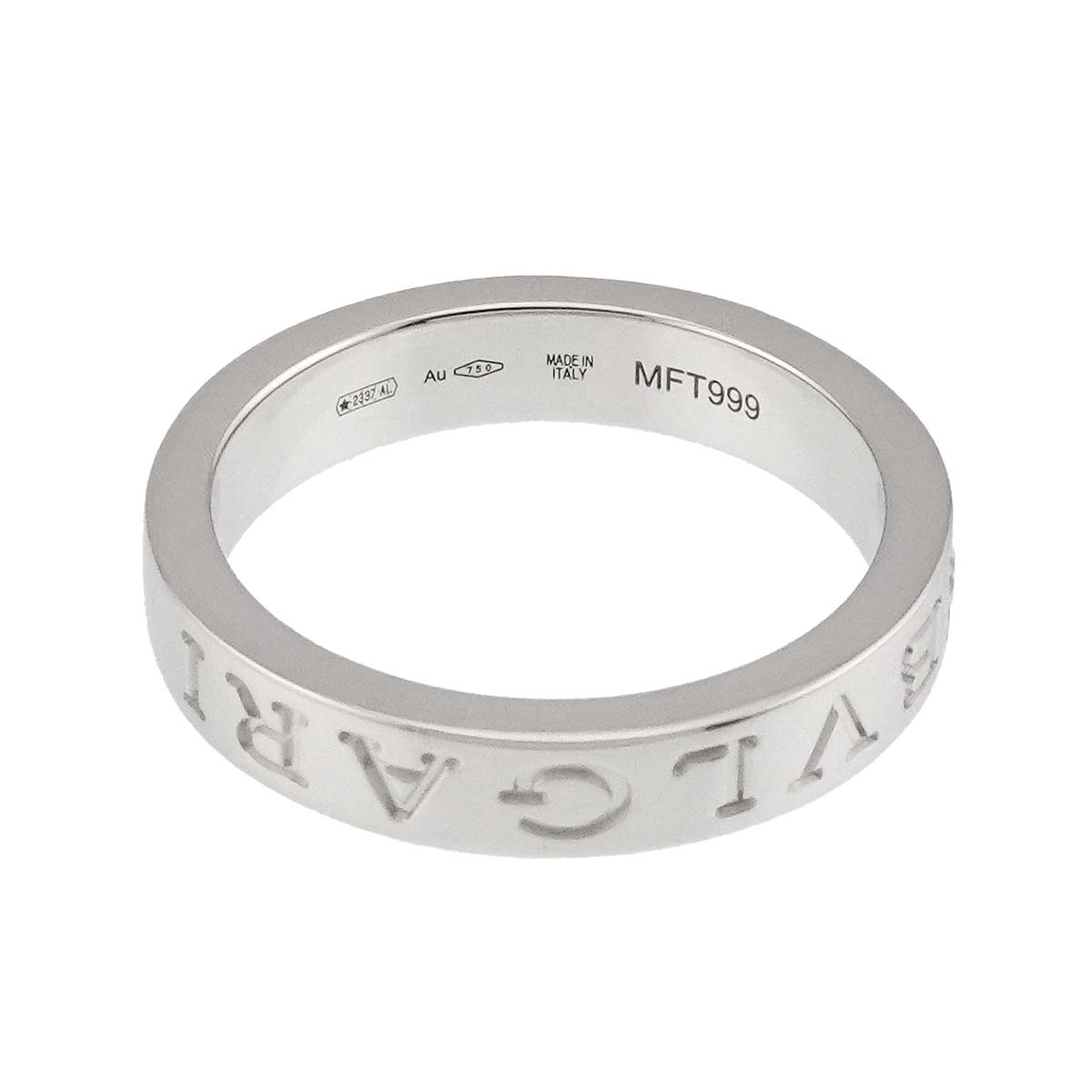 BVLGARI B-ZERO1 Diamond Ring 18K WG 750 size7.5(US)