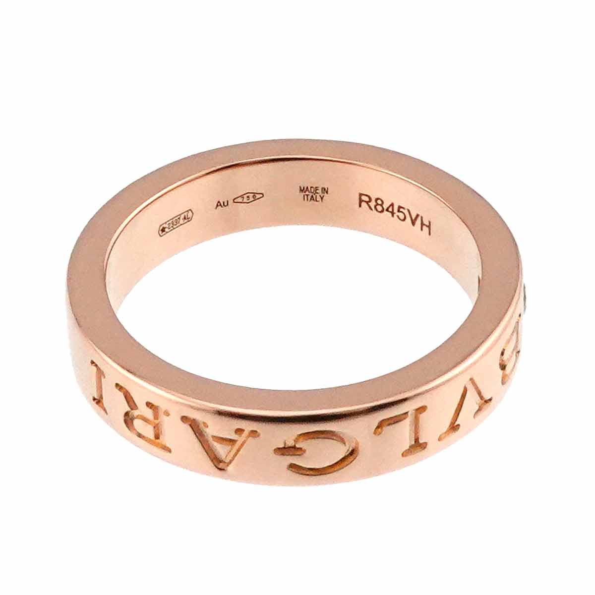 B-ZERO1 Diamond Ring 18K Pink Gold 750 Size5.25(US)