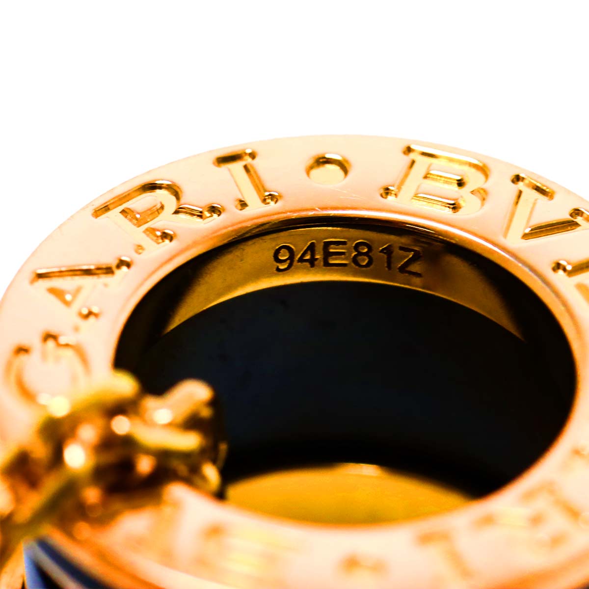 B-ZERO1 Necklace Black Ceramic 18K Pink Gold 750