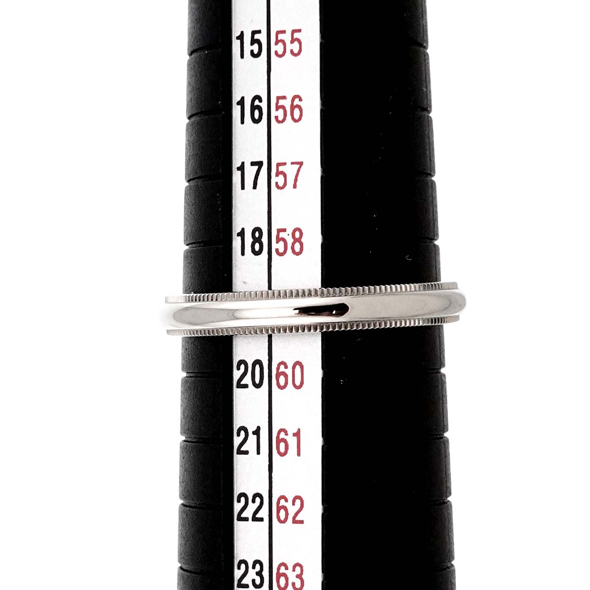 Milgrain Ring Pt Platinum Size8.75(US)