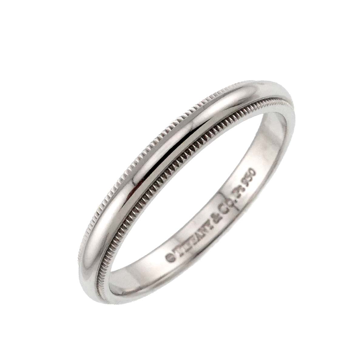 Milgrain Ring Pt Platinum Size8.75(US)