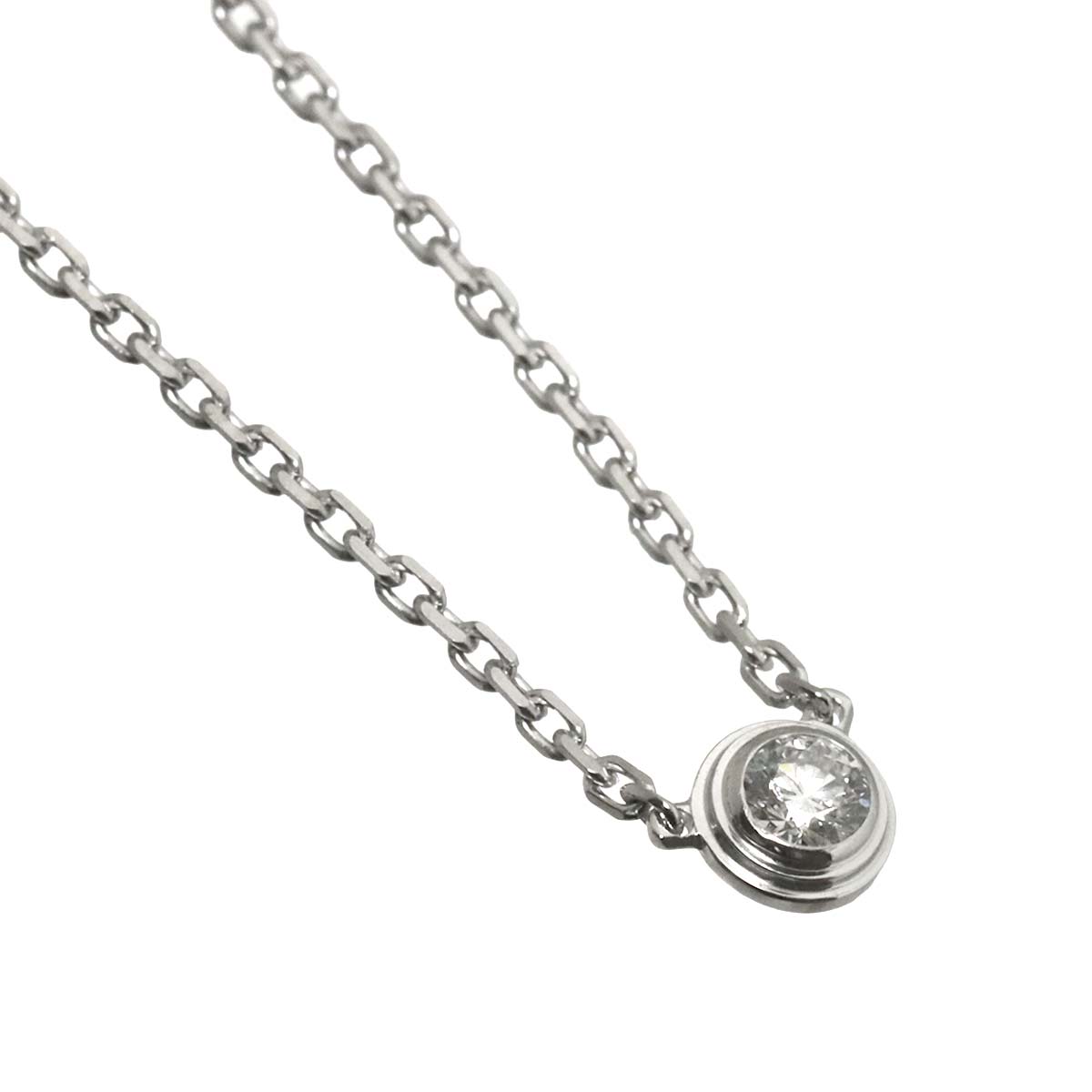 d Amour XS Necklace Diamond Necklace 18K WG 750