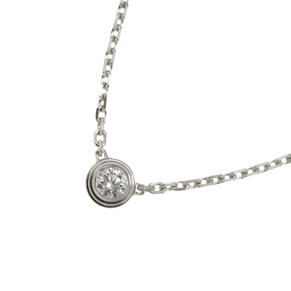 d Amour XS Necklace Diamond Necklace 18K WG 750