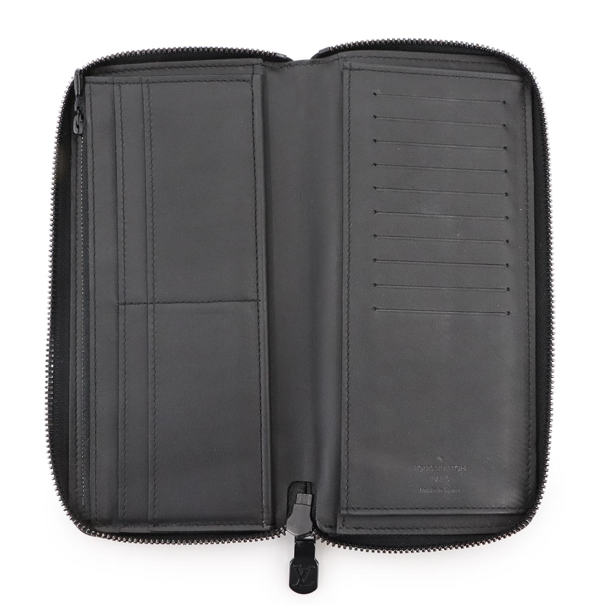 Monogram Shadow Zippy Wallet Vertical Black M62902