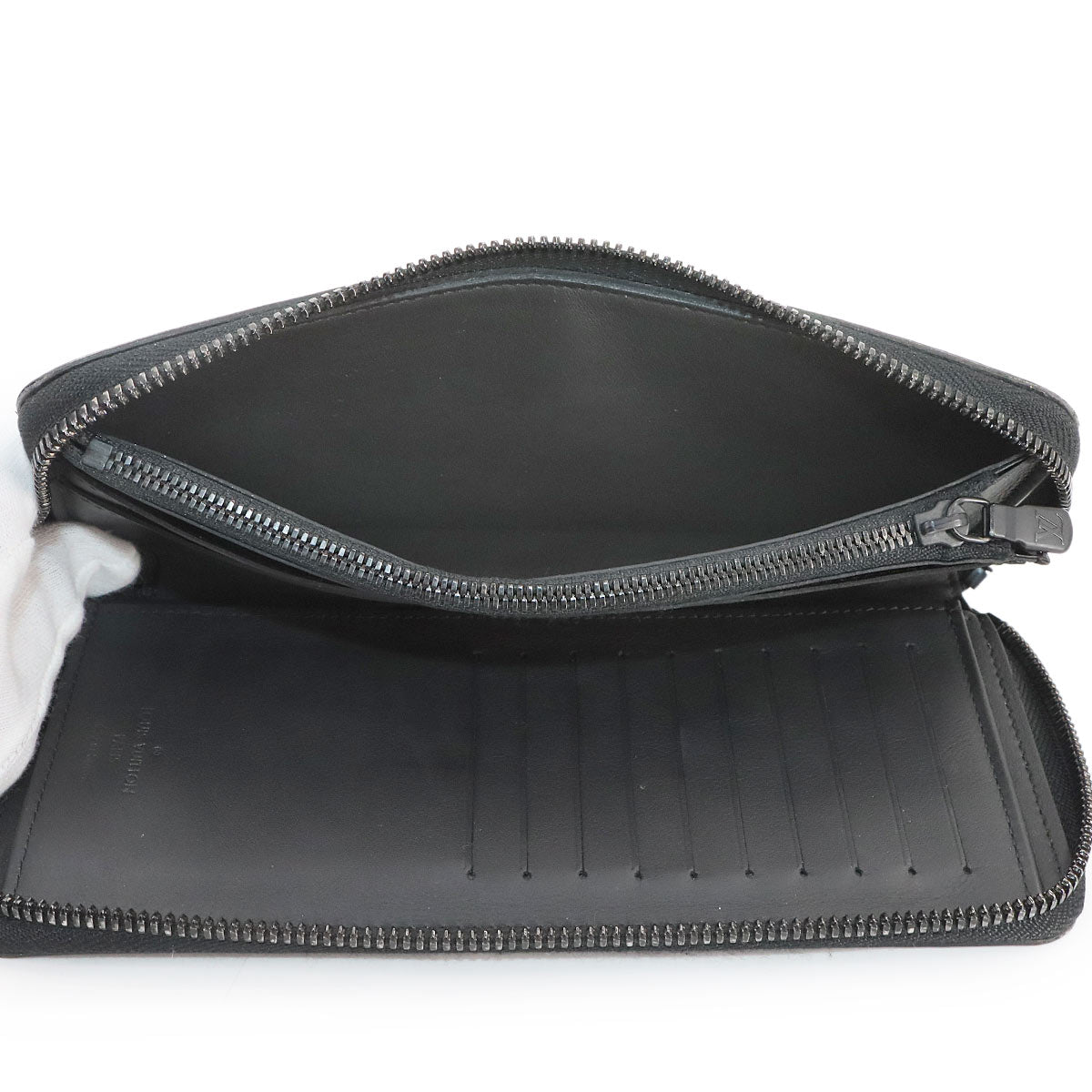 Monogram Shadow Zippy Wallet Vertical Black M62902