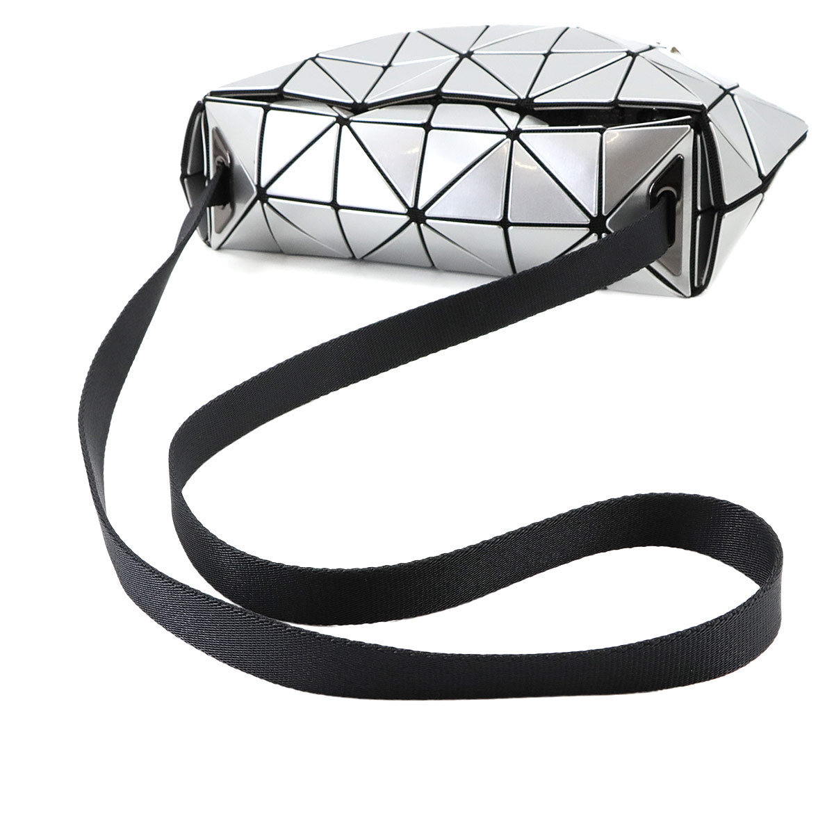 Shoulder Bag PVC Silver Purse