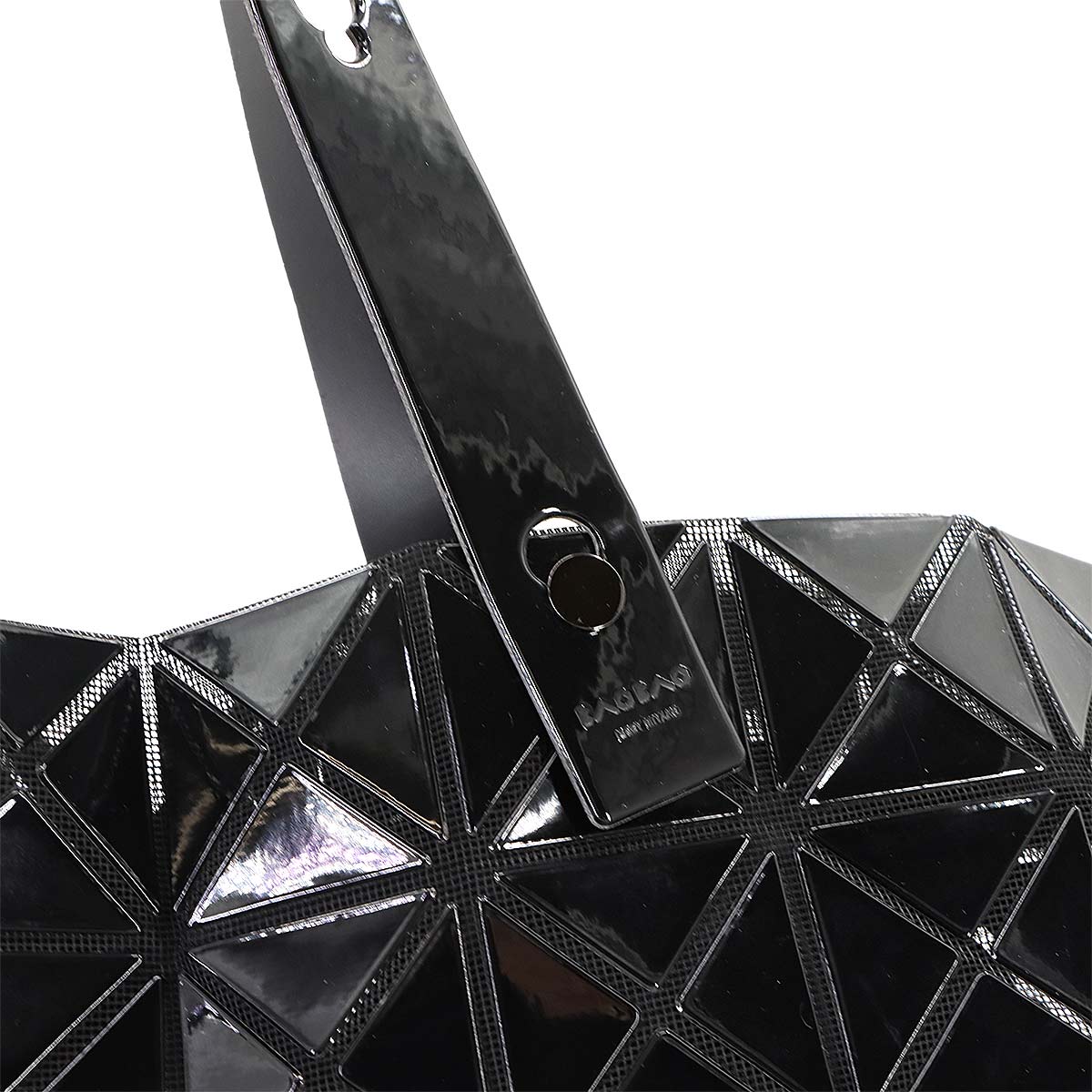 LUCENT Tote Bag PVC Black Purse