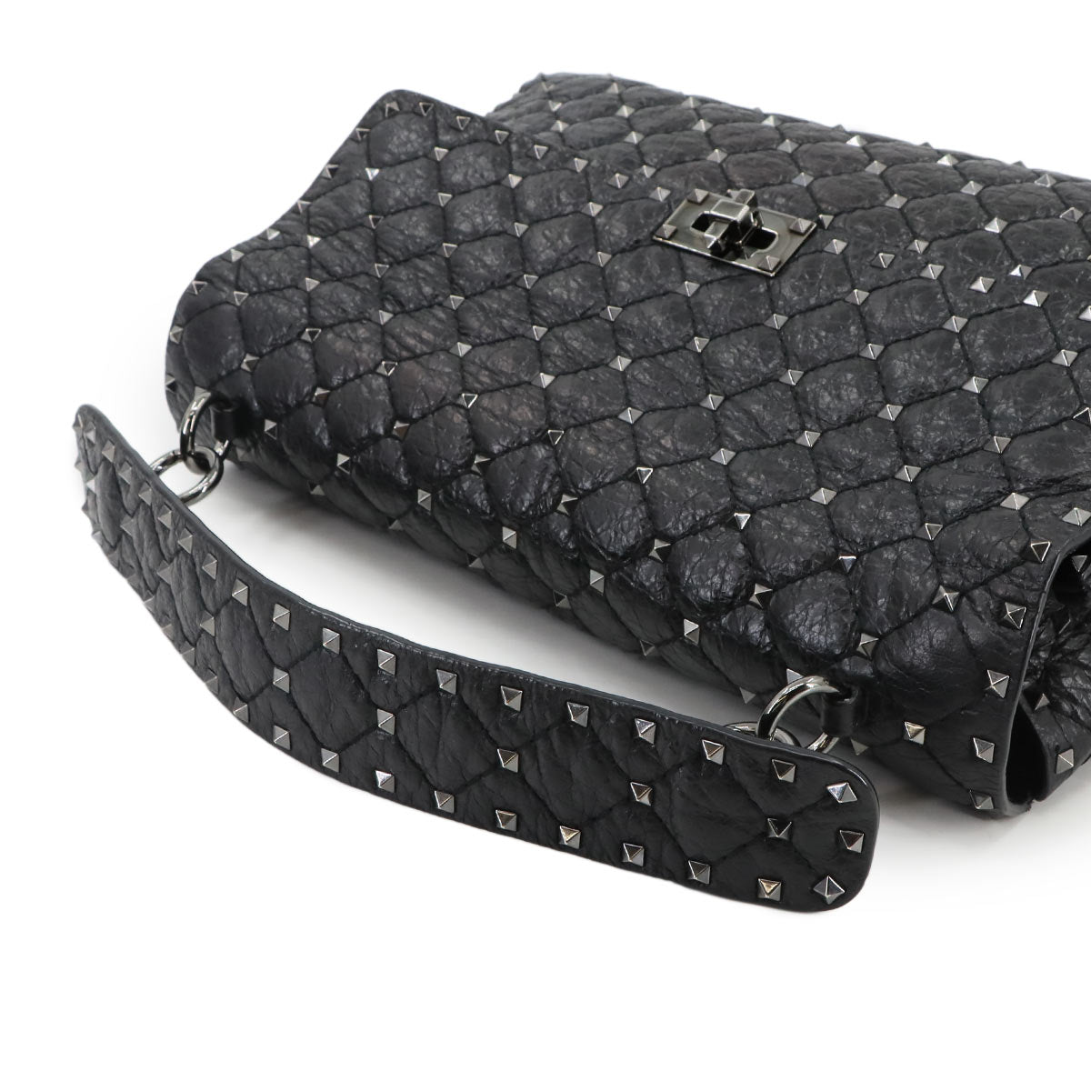 Rockstuds Spike Large 2way Hand Chain Shoulder Bag