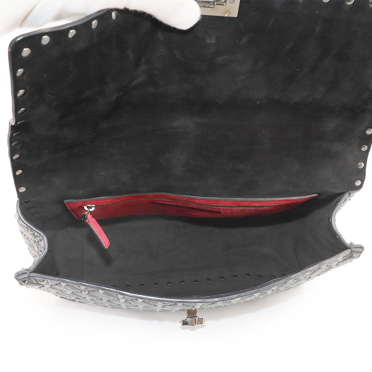 Rockstuds Spike Large 2way Hand Chain Shoulder Bag