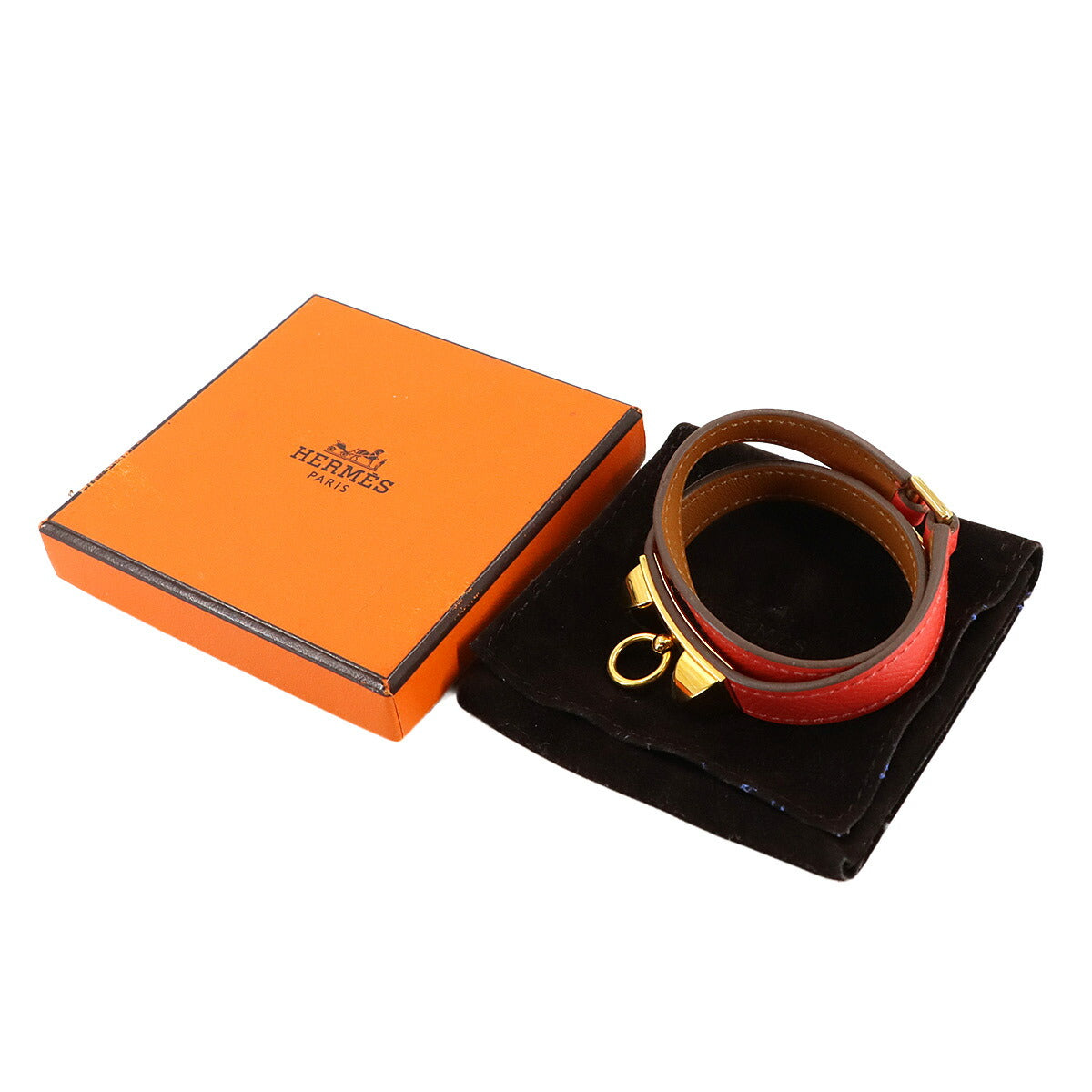 Rivale Double Tour Bracelet Epsom Rose Jaipur