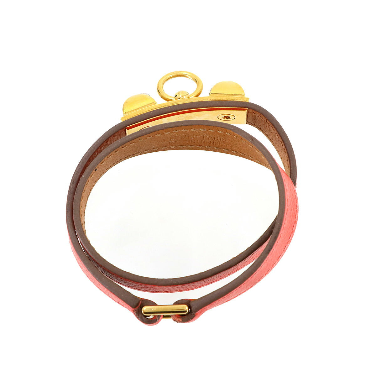 Rivale Double Tour Bracelet Epsom Rose Jaipur