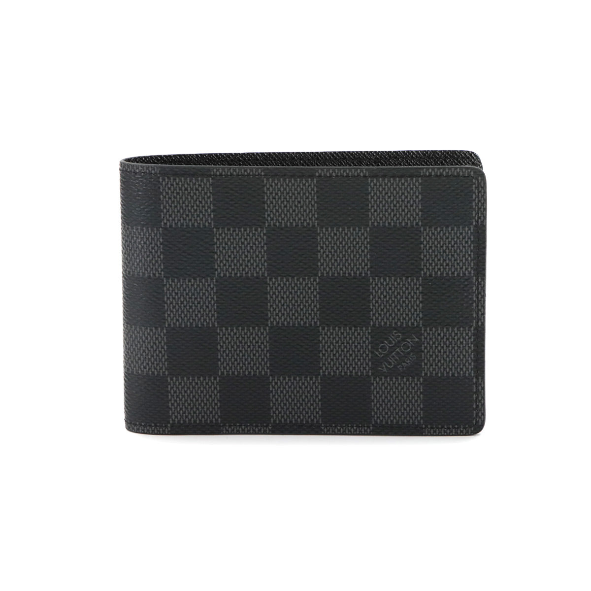 Damier Graphite Multipie Wallet Black Gray N62663