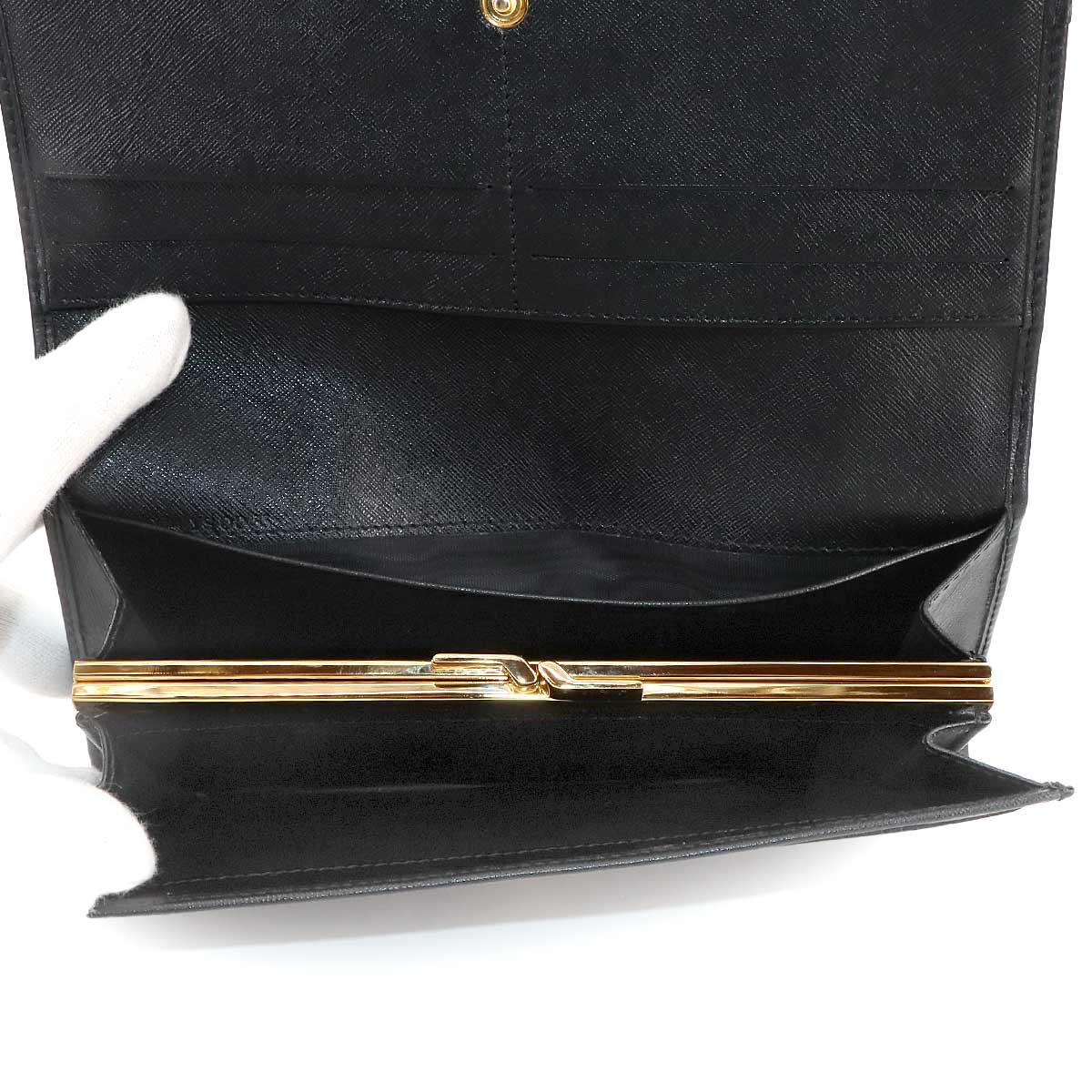 Macadam Long Wallet PVC Leather Black Brown Purse