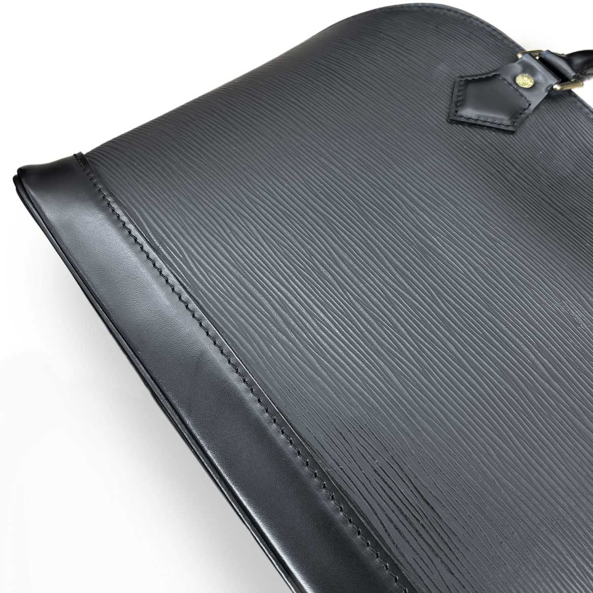 Epi Alma PM Hand Bag Leather Noir Black M52142 Purse