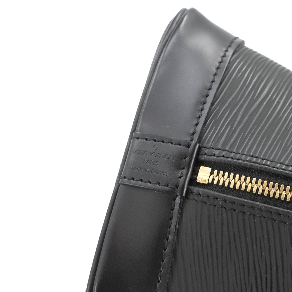 Epi Alma PM Hand Bag Leather Noir Black M52142 Purse