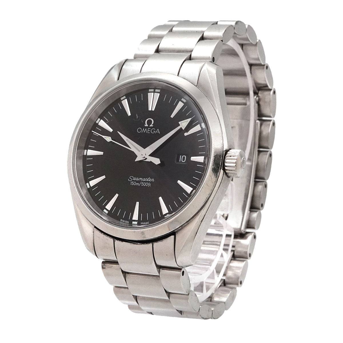 Seamaster Aqua Terra 2517.50 Quartz Black Dial Mens Watch