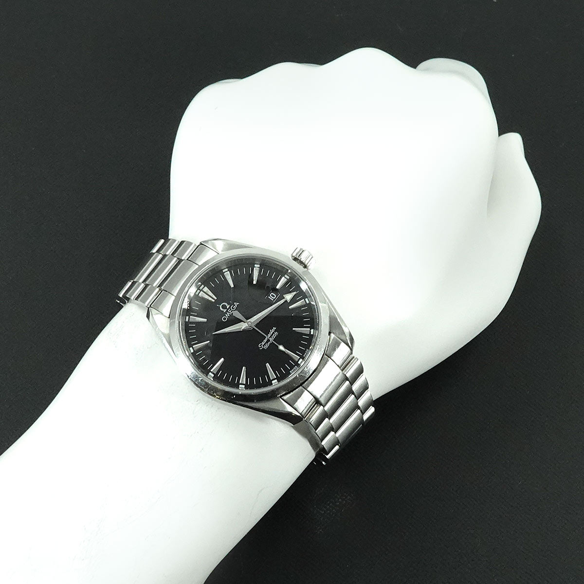 Seamaster Aqua Terra 2517.50 Quartz Black Dial Mens Watch