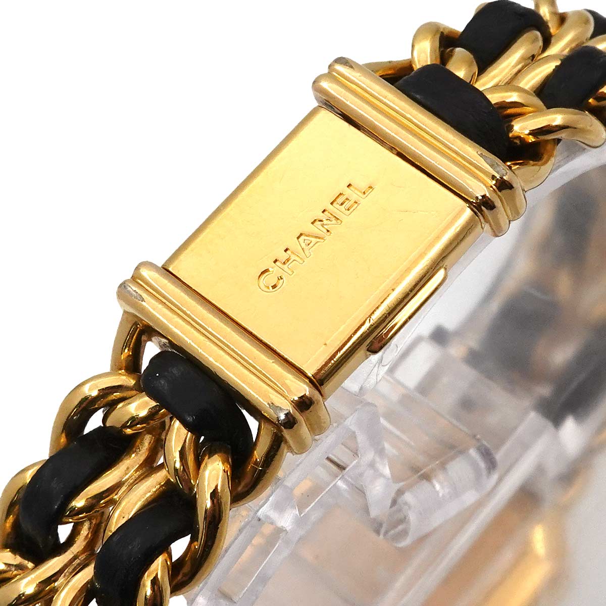 Premiere Size M H0001 Vintage Quartz Black Dial Ladies Watch