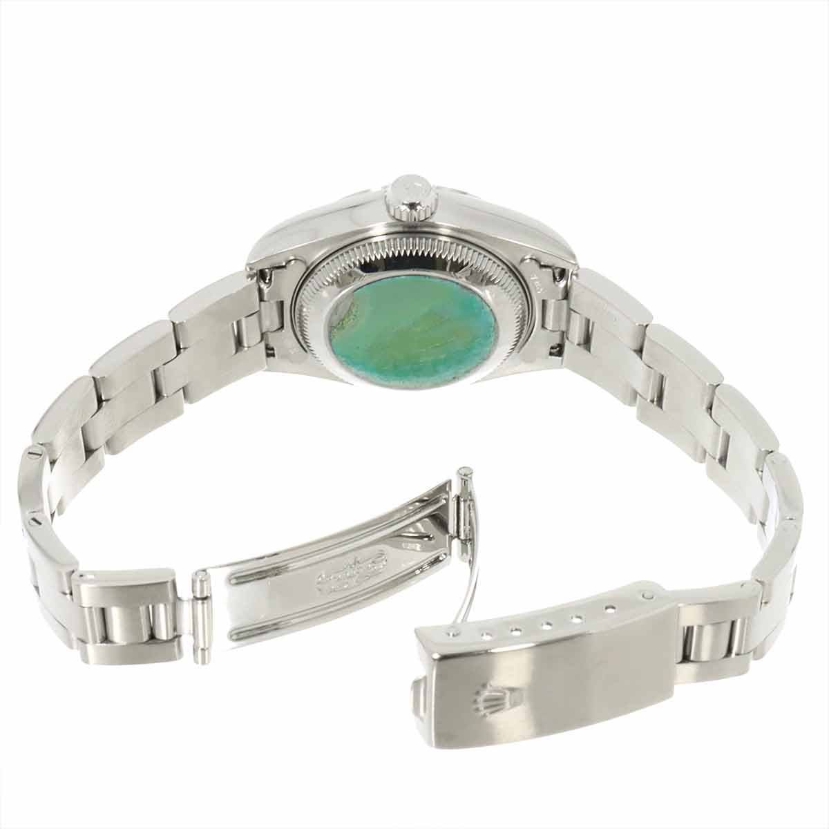 Oyster perpetual Date 79160 Serial P Silver Dial Ladies Watch