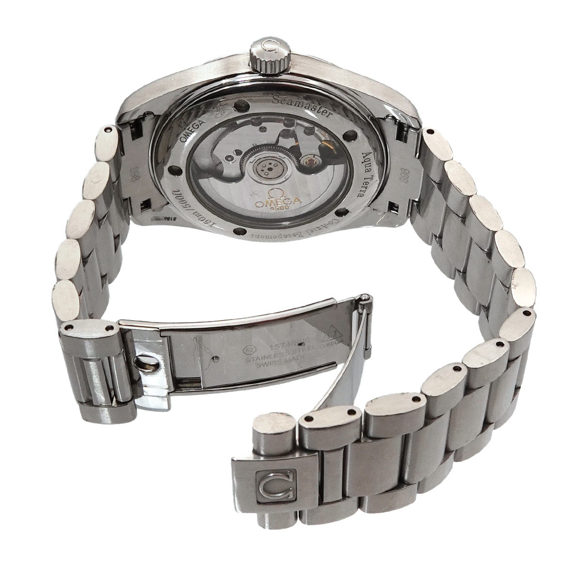 Seamaster Aqua Terra Co-axial 2503 50 Date Black Dial Mens