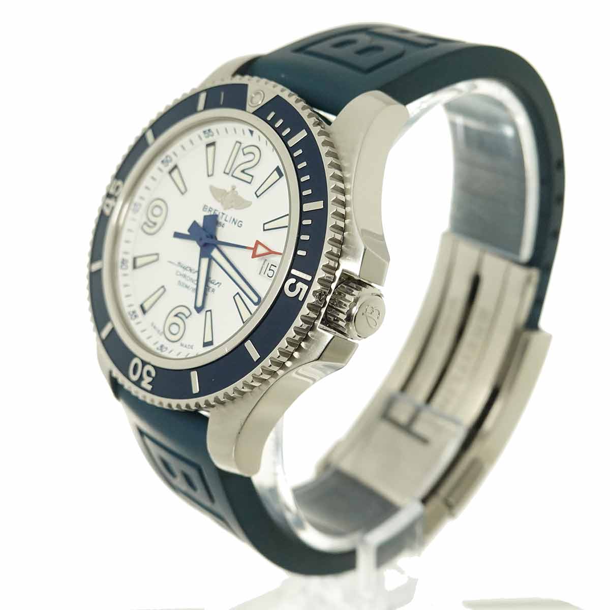 Super Ocean 42 A17366 Date Automatic White Dial Mens