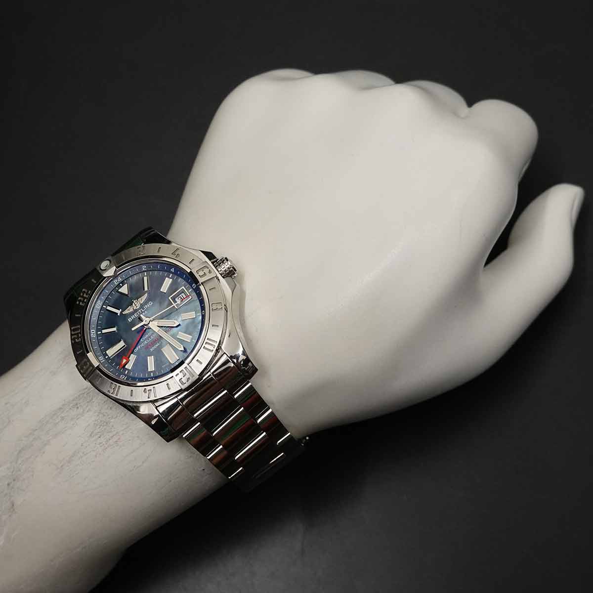 Avenger II GMT A32390 Japan Limited Blue Shell Dial Mens