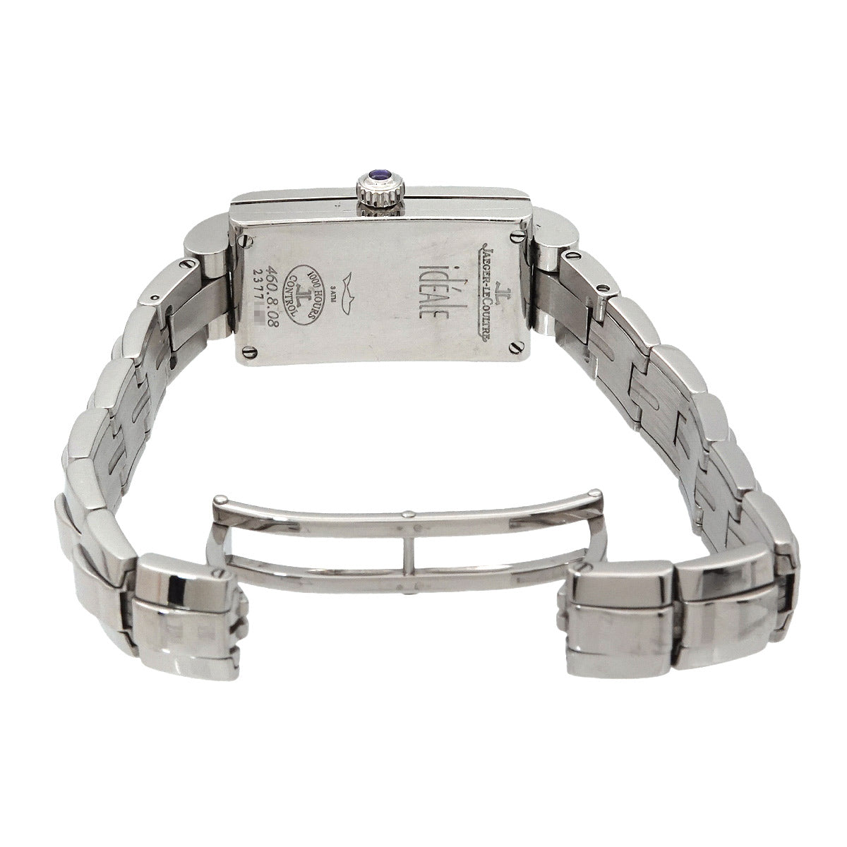 Ideale 460 8 08 Diamond Quartz White Shell Dial