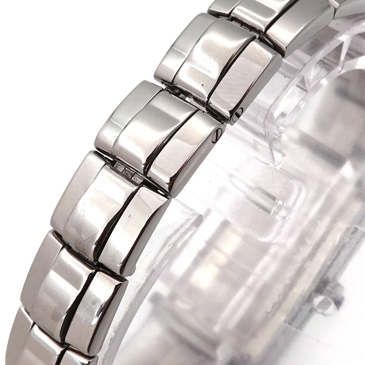 Ideale 460 8 08 Diamond Quartz White Shell Dial