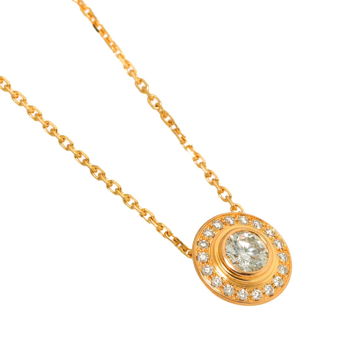 d'Amour Diamond Necklace 18K Pink Gold 750