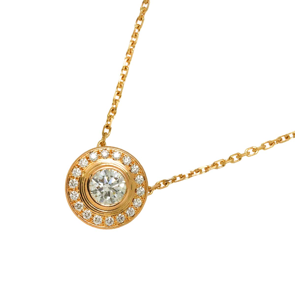 d'Amour Diamond Necklace 18K Pink Gold 750