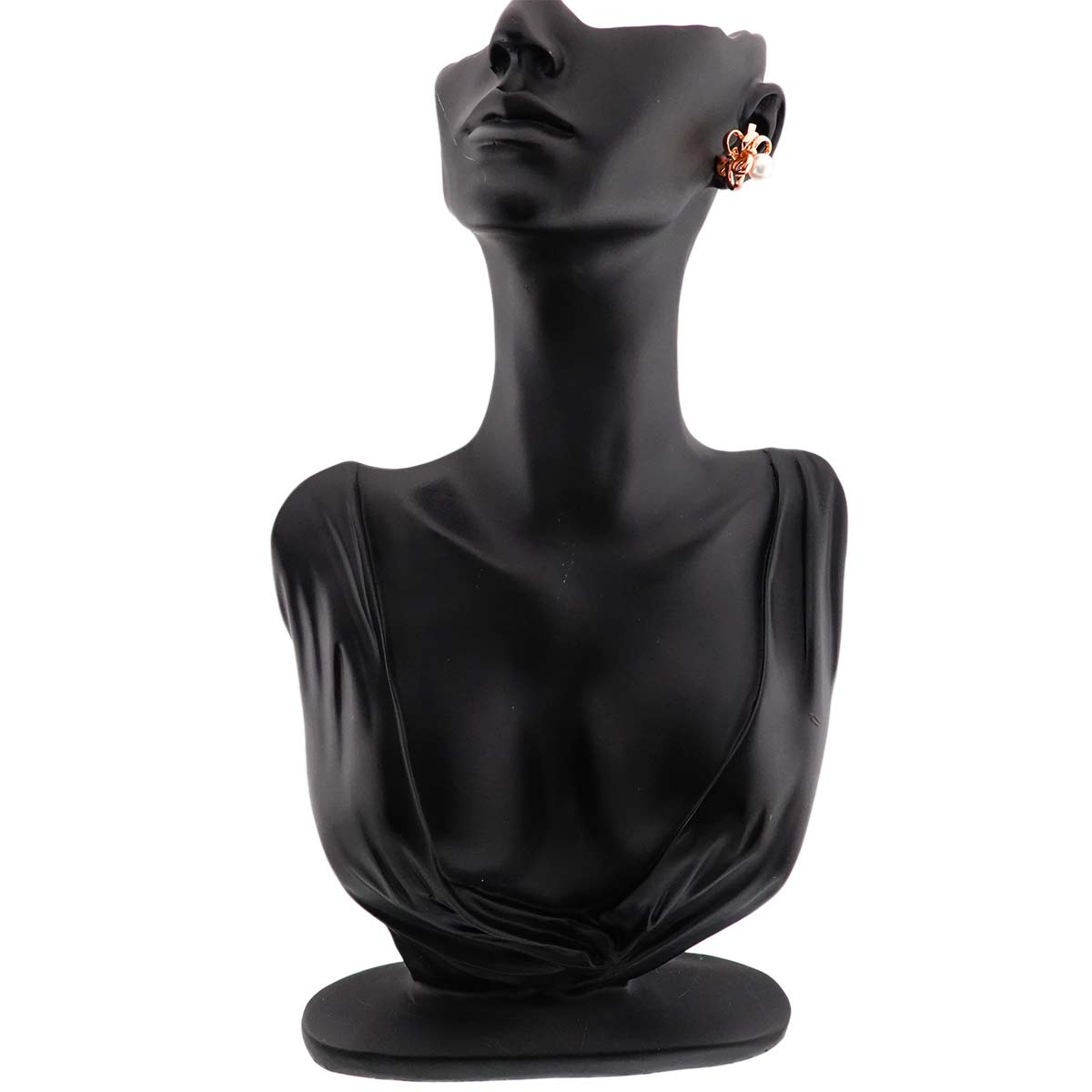 Akoya Pearl 7.5mm Earrings 18K PG 750