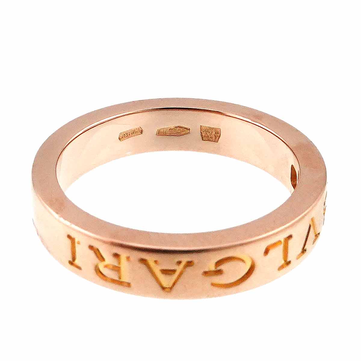 B-ZERO1 Diamond Ring 18K Pink Gold 750 Size6-6.25(US)