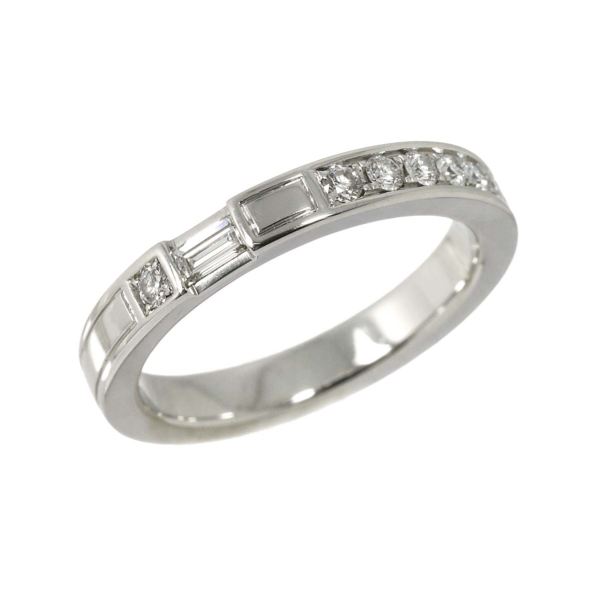 Traffic Diamond Ring Pt Platinum size4.5-4.75(US)
