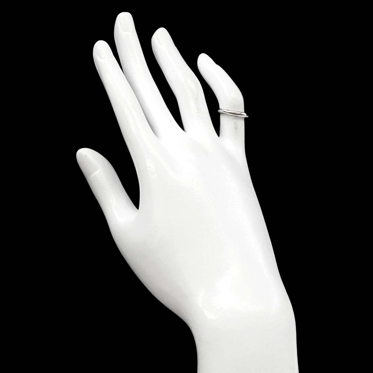 CHANEL Ring Platinum size61 3.25(US)