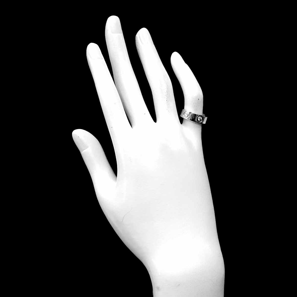 Love Ring Diamond 1P Platinum size48 4-4.5(US)