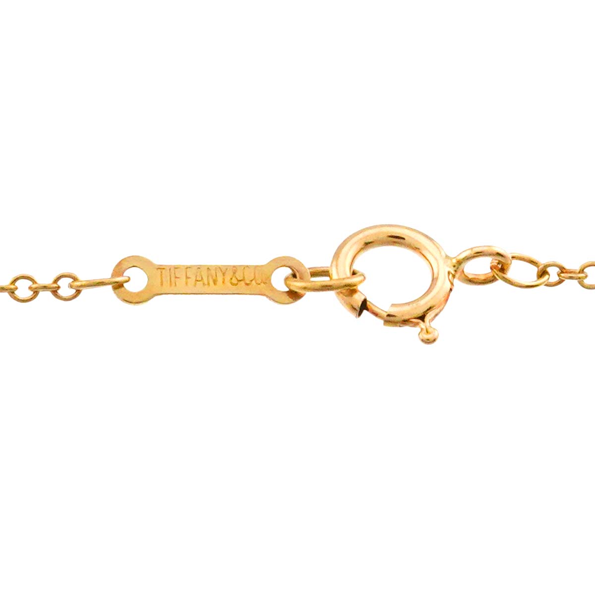 Bean Necklace 18K Yellow Gold 750