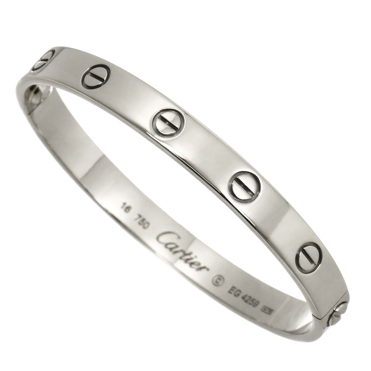 Love Bracelet 18K White Gold 750 Size16