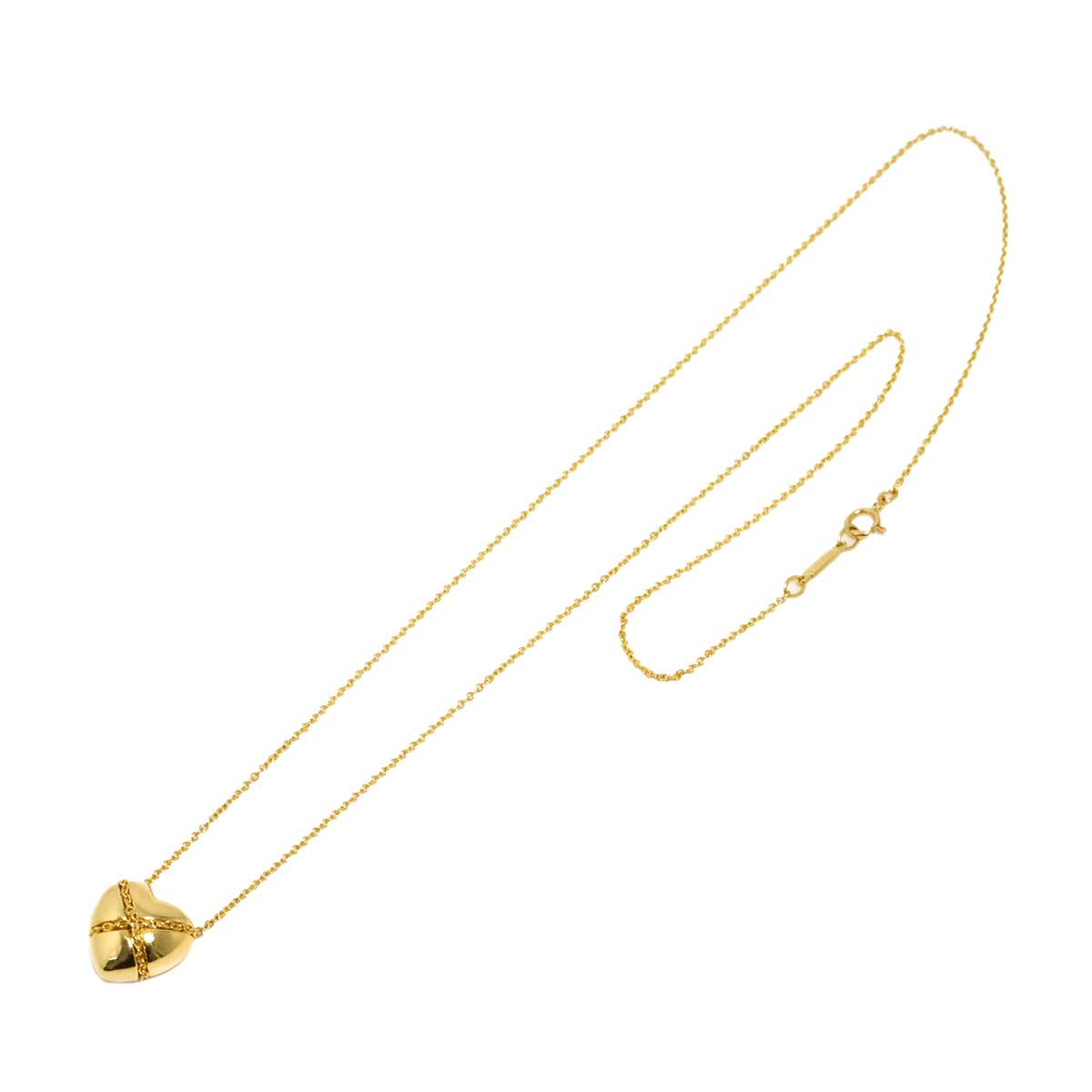 Heart Necklace 18K Yellow Gold 750