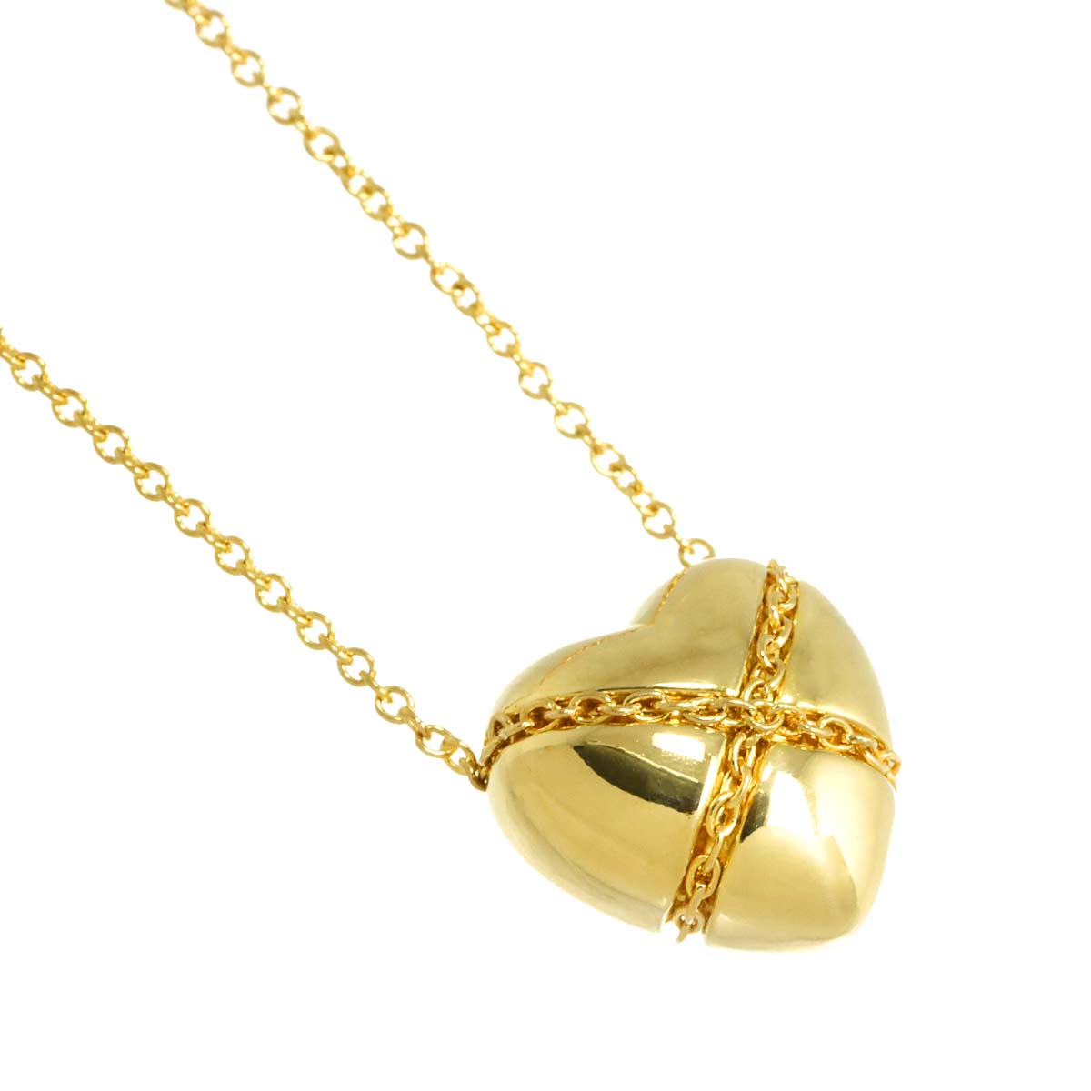 Heart Necklace 18K Yellow Gold 750