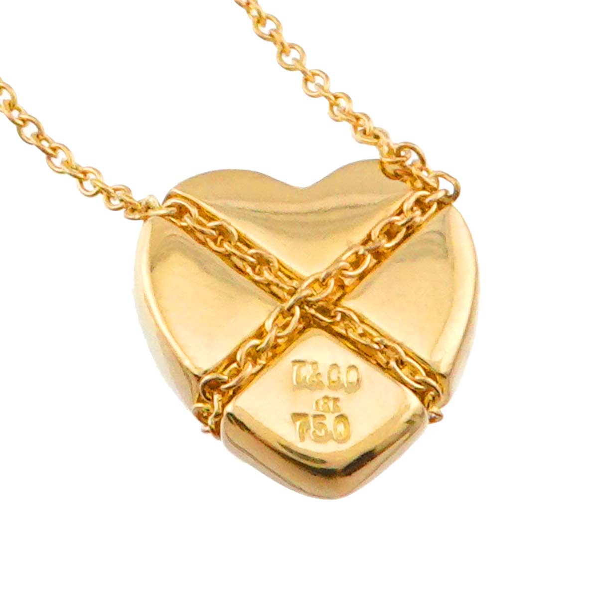 Heart Necklace 18K Yellow Gold 750