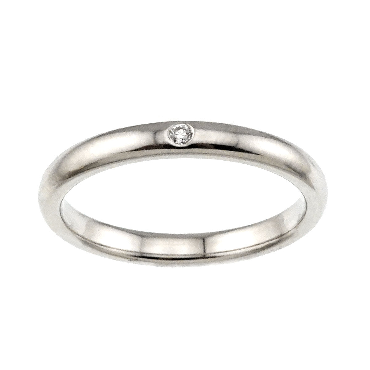 Stacking Diamond Ring Platinum size8.25(US)