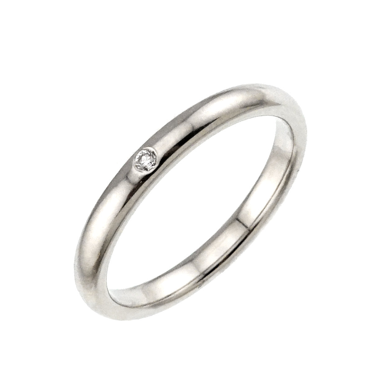 Stacking Diamond Ring Platinum size8.25(US)