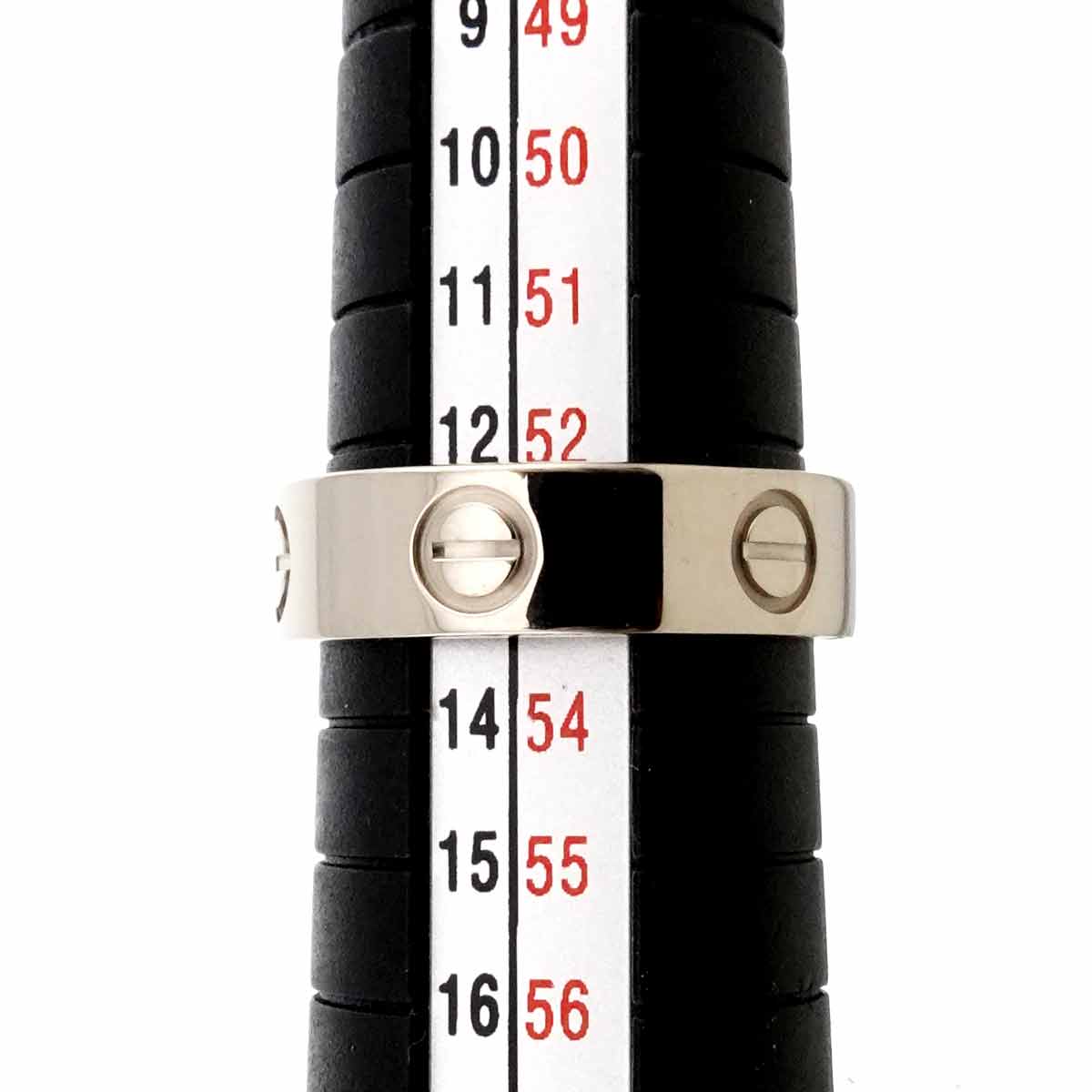 Love Ring 18K White Gold 750 size53 6-6.25(US)