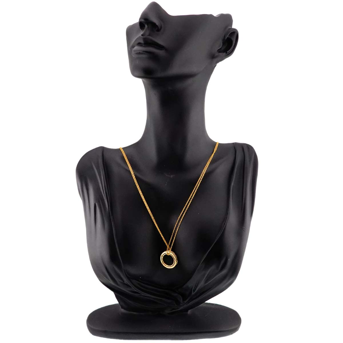 D-SIDE Diamond Necklace 18K YG 750