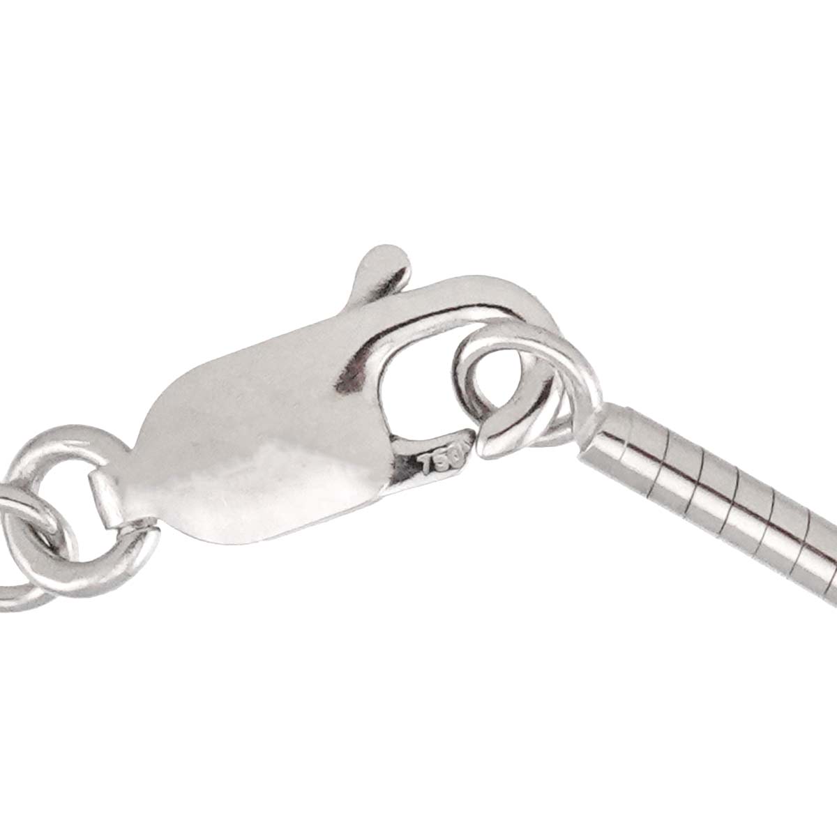 Diamond 0.22ct Necklace 18K WG White Gold 750